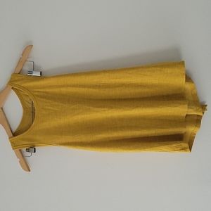 Old Navy Active Breathe ON Women's Yellow Tie-Back Tank